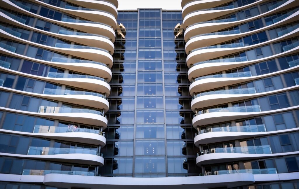 Completed residential tower in Dubai