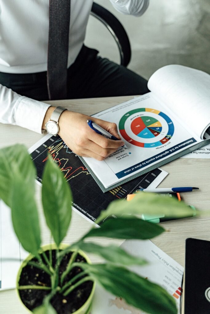 Analysing real estate investment performance charts